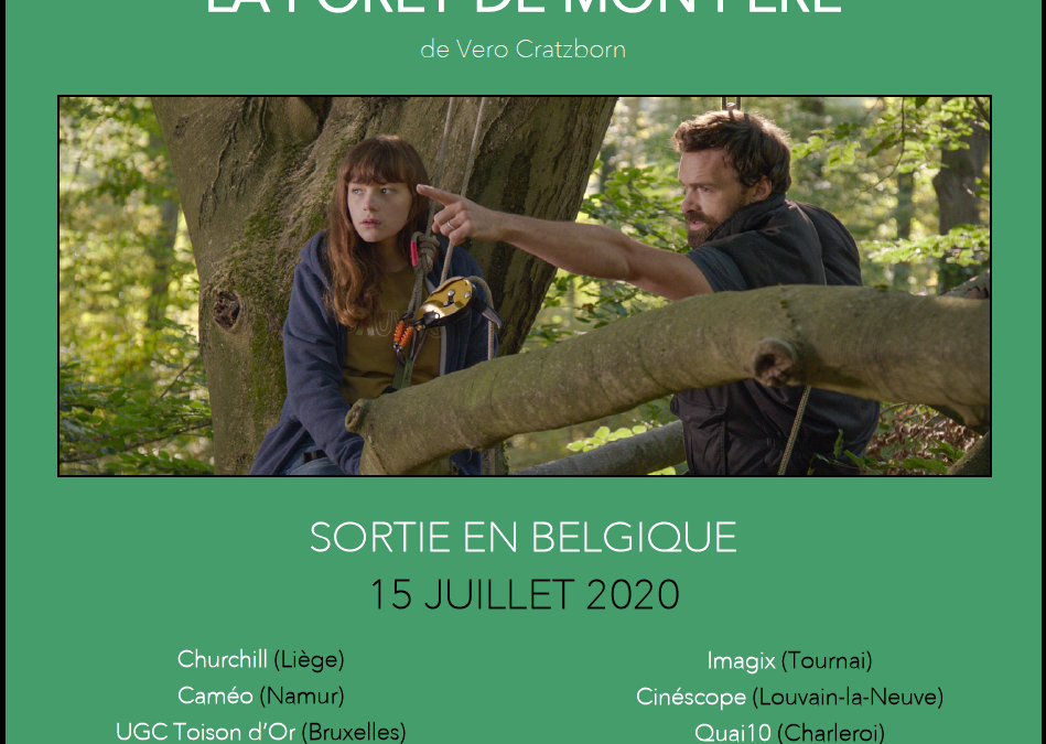 Release of INTO DAD’S WOODS in theaters in Belgium !