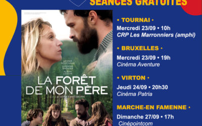 Séances gratuites du film LA FORET DE MON PERE !