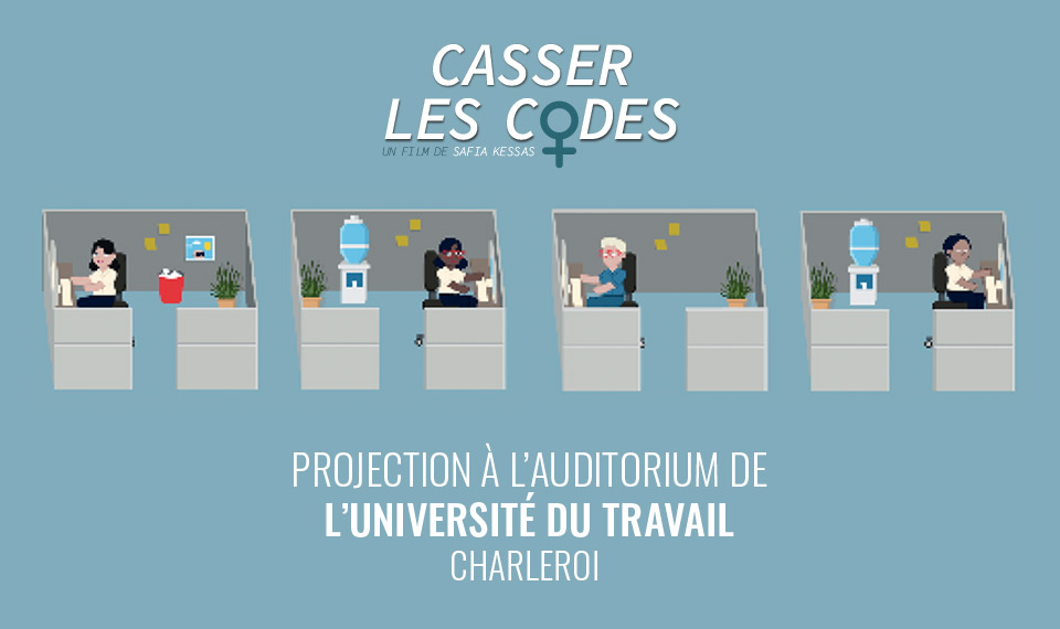 Safia Kessa’s documentary “Casser les codes” will be screened at Université du travail in Charleroi