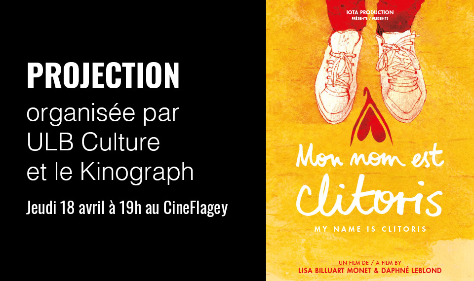 Screening of “Mon nom est clitoris” with ULB Culture