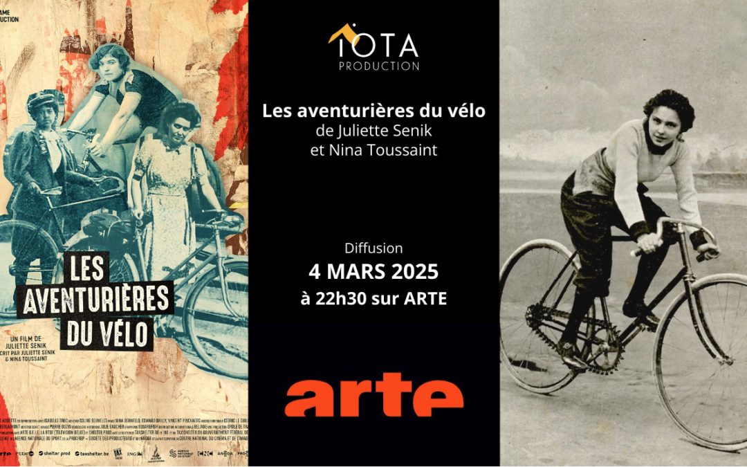 Diffusion de « LES AVENTURIÈRES DU VÉLO » sur ARTE